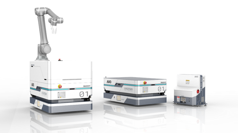 德扑之星數位開發的自主式移動機器人（AMR250M），搭配全向輪並結合AI演算法、2D LiDAR、3D攝影機等技術，協助客戶實現產線全自動化